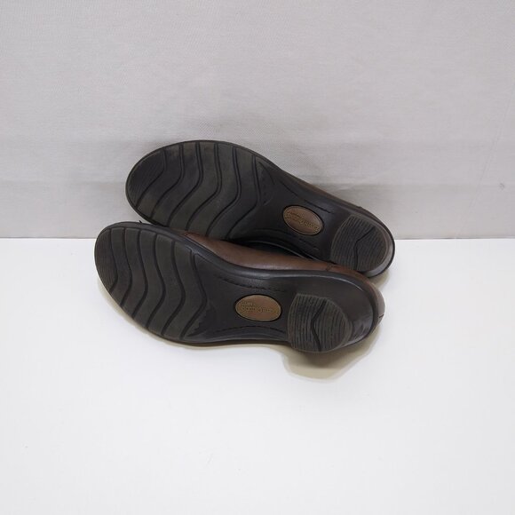 Earth Origins By Earth Rochester Leather Uppers Women's 7.5M Slip-On Low Heels - Picture 7 of 8